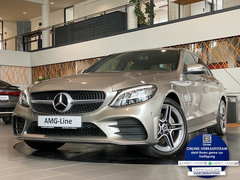 Mercedes-Benz C 180d Limousine AMG-Line Navi LED ParkA. Shzg