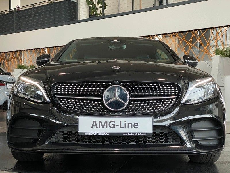 Mercedes-Benz C 220d Coupé AMG NightP Mbeam WideS Sbel 360 19"