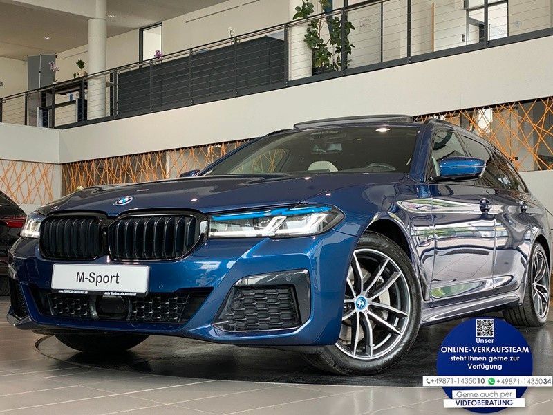 BMW 530e xDr M-Sport Laser Sbel Pano HUD AHK ACC B&W