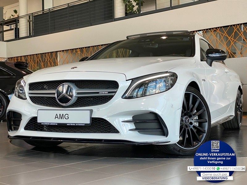 Mercedes-Benz C 43 AMG Coupé Carbon HUD Mbeam Pano Burm. DTR+