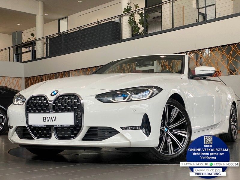 BMW 420d Cabrio OpenAirP Sthz Laser SurrView AHK ACC