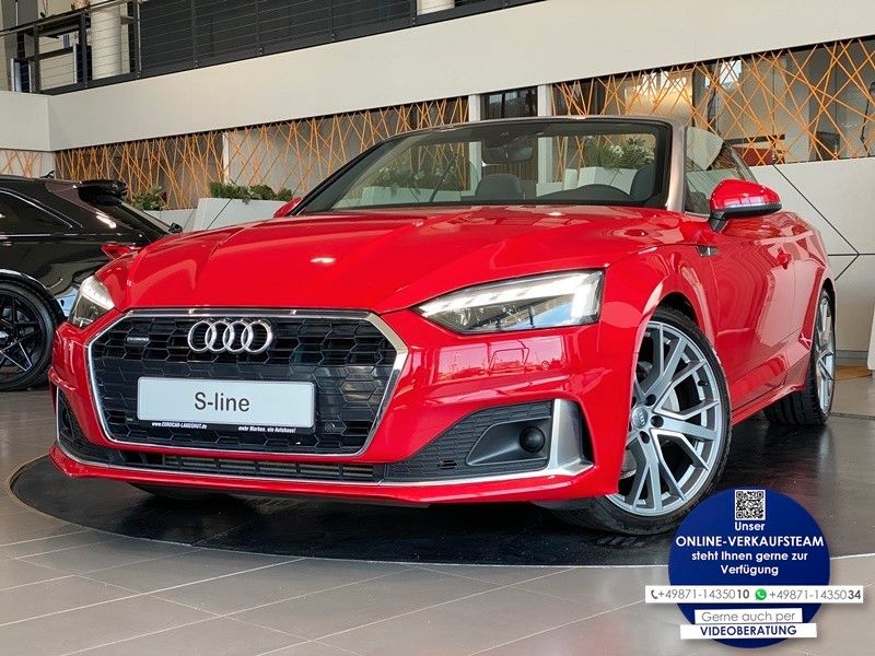 Audi A5 Cabrio 40 TFSI quattro S-line Matrix Kam ACC