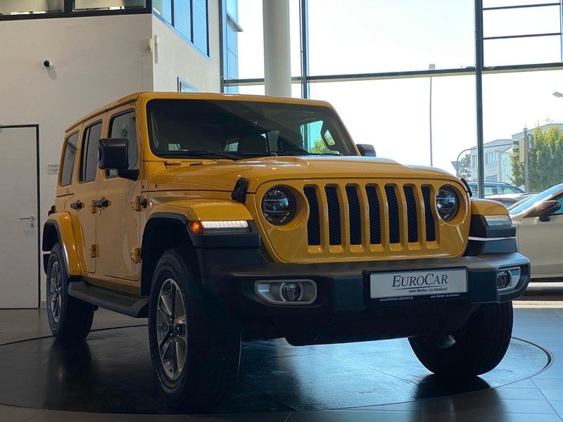 Jeep Wrangler 2.0 T-GDI Unlimited Sahara Navi LED Kam