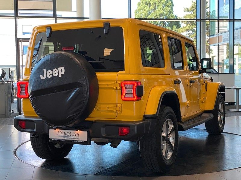 Jeep Wrangler 2.0 T-GDI Unlimited Sahara Navi LED Kam