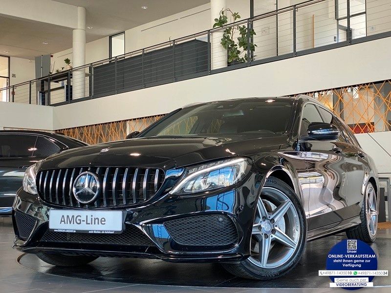 Mercedes-Benz C 220d T AMG-Line COMAND Leder Kamera Shzg LED
