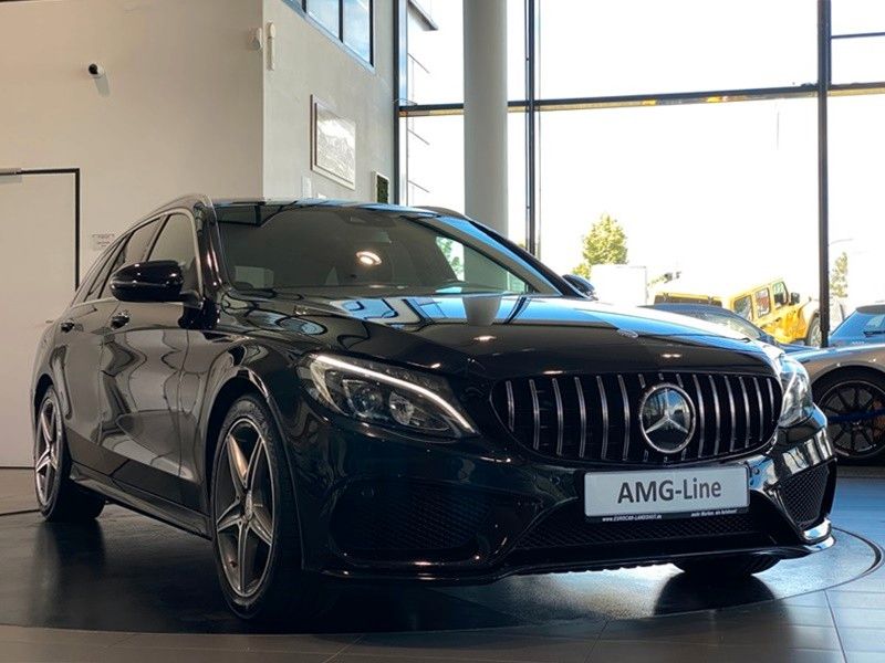 Mercedes-Benz C 220d T AMG-Line COMAND Leder Kamera Shzg LED
