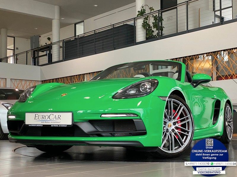 Porsche 718 Boxster 4.0 GTS Chrono PASM BOSE Sportabgas