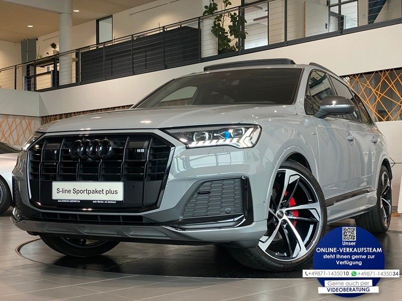 Audi Q7 50TDI S-line Laser S-Sitz Sbel Carbon AHK 22"