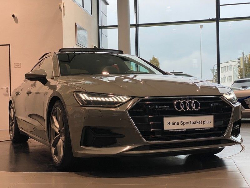 Audi A7 50 TFSIe S-line+ ViCo Matrix Pano Kam AHK ACC
