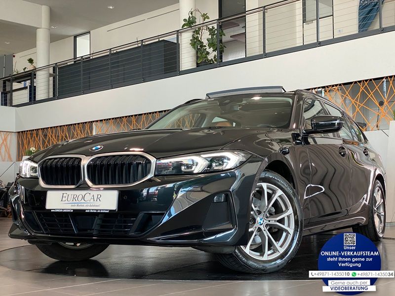 BMW 318d Touring Curved DrivingA Kamera Pano HUD ACC