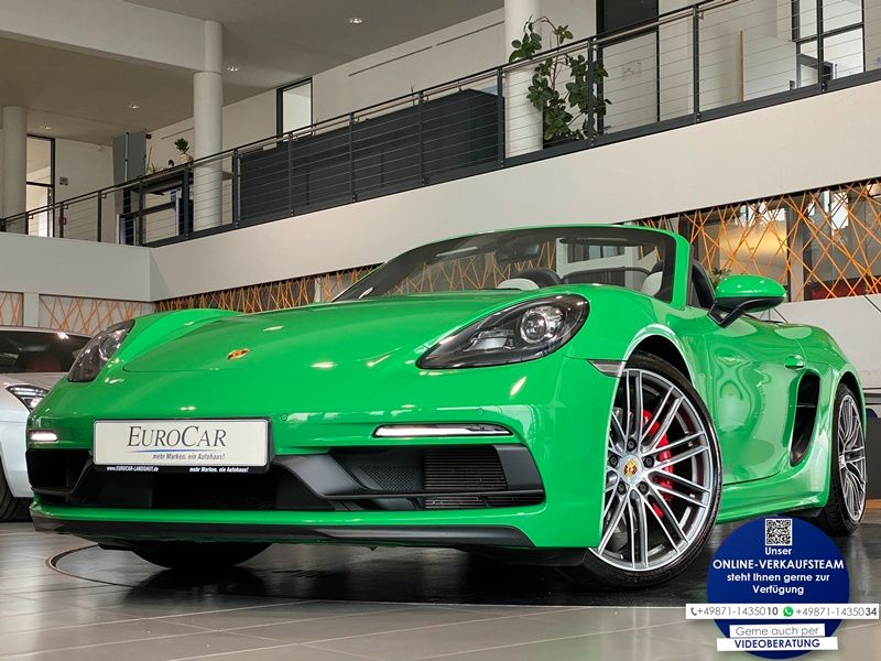 Porsche 718 Boxster 4.0 GTS Chrono PASM BOSE Sportabgas