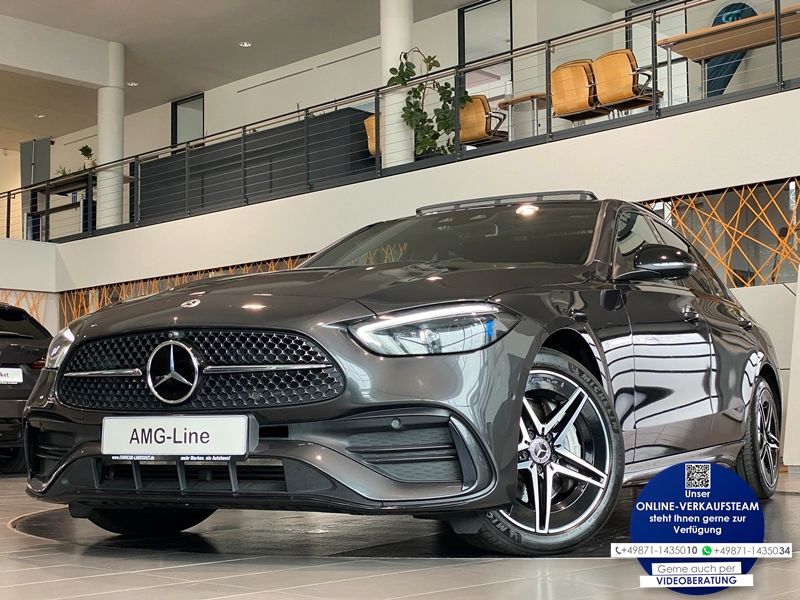 Mercedes-Benz C 300e AMG MBUX DigiLight Carbon Memory DTR 360°