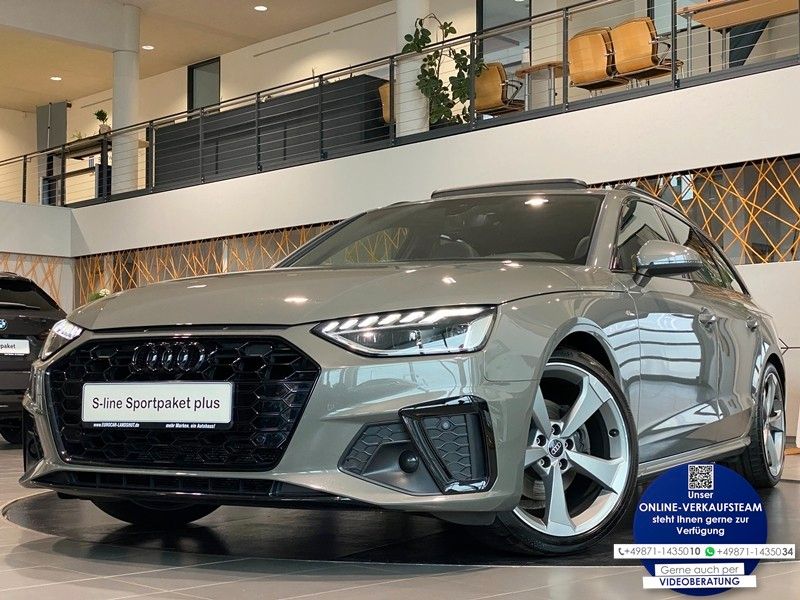 Audi A4 S-line+ Navi HUD LED Pano Kam. 4xShz AHK 19"