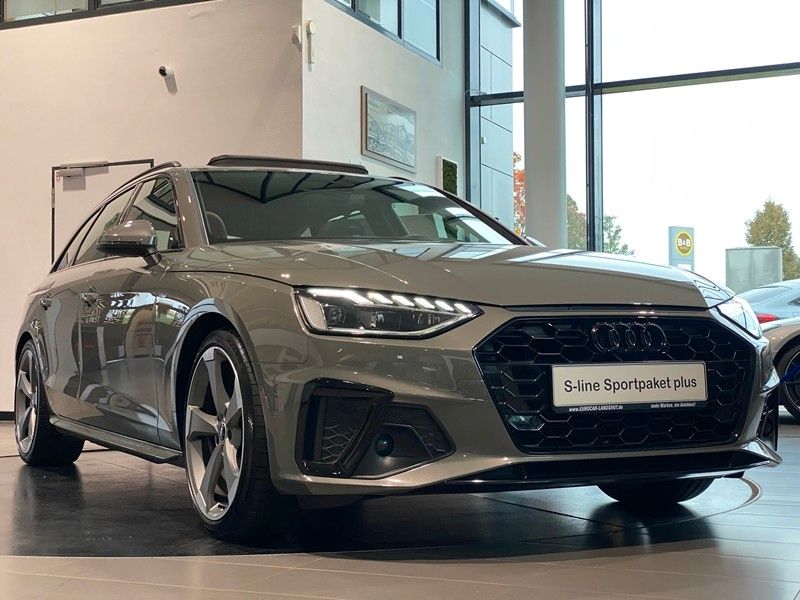 Audi A4 S-line+ Navi HUD LED Pano Kam. 4xShz AHK 19"
