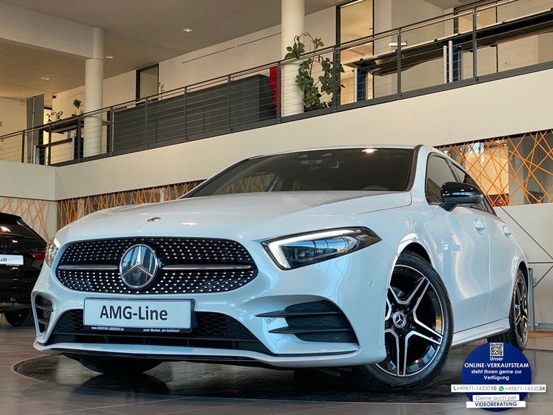 Mercedes-Benz A 200 AMG-Line NightP MBUX Multibeam Sthz HUD