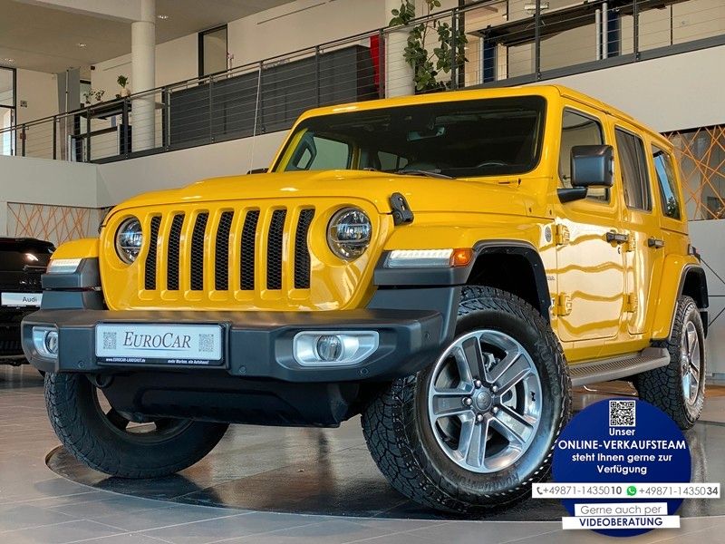 Jeep Wrangler 2.0 T-GDI Unlimited Sahara Navi LED Kam