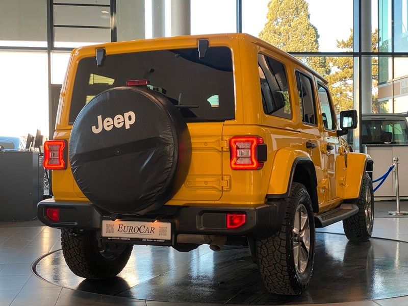 Jeep Wrangler 2.0 T-GDI Unlimited Sahara Navi LED Kam