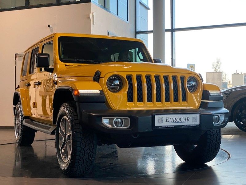 Jeep Wrangler 2.0 T-GDI Unlimited Sahara Navi LED Kam