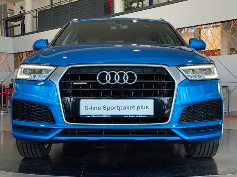 Audi Q3 2.0 TDI quattro S-line+ Navi LED Kam BOSE AHK