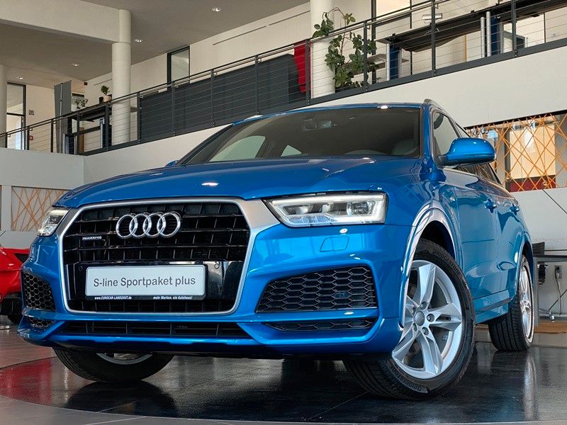 Audi Q3 2.0 TDI quattro S-line+ Navi LED Kam BOSE AHK