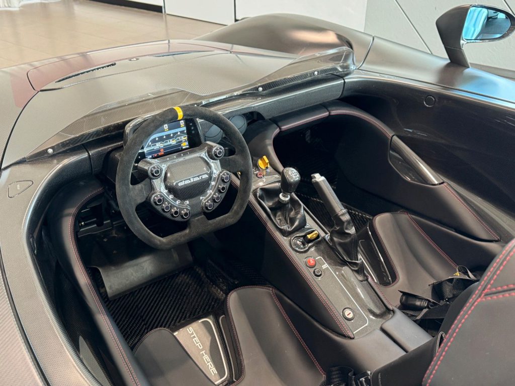 Dallara Stradale Barchetta Spoiler Exposed Carbon Nero