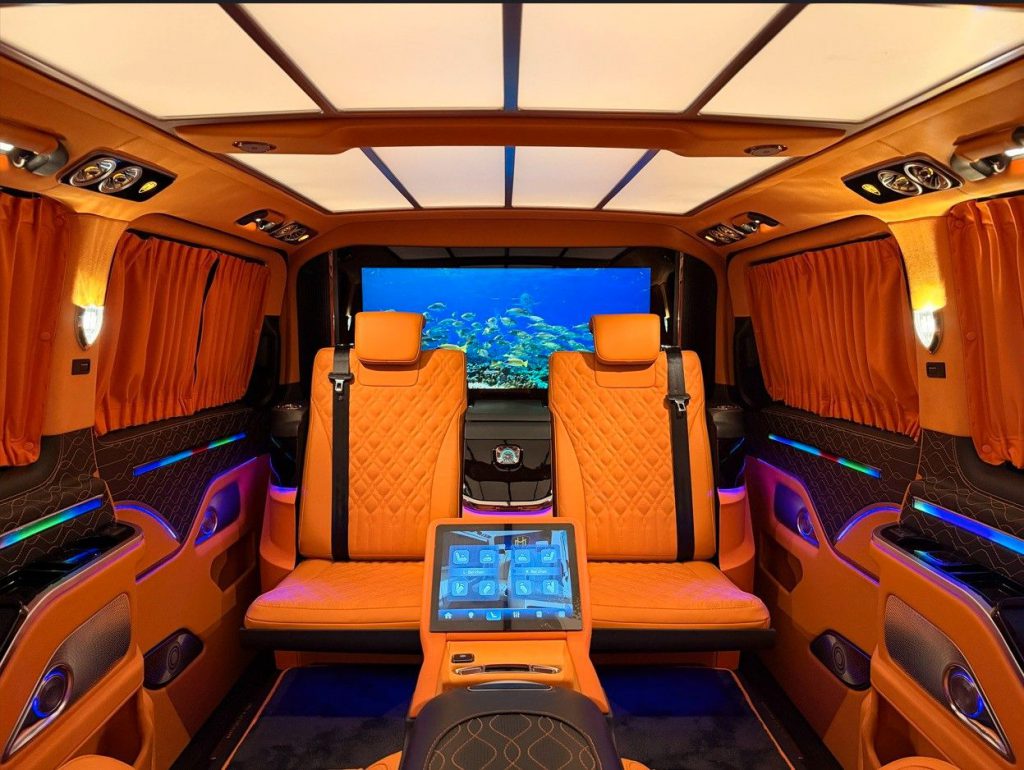 Mercedes-Benz V300 Exclusive VIP MH-Design Luxussitze Sbel TV