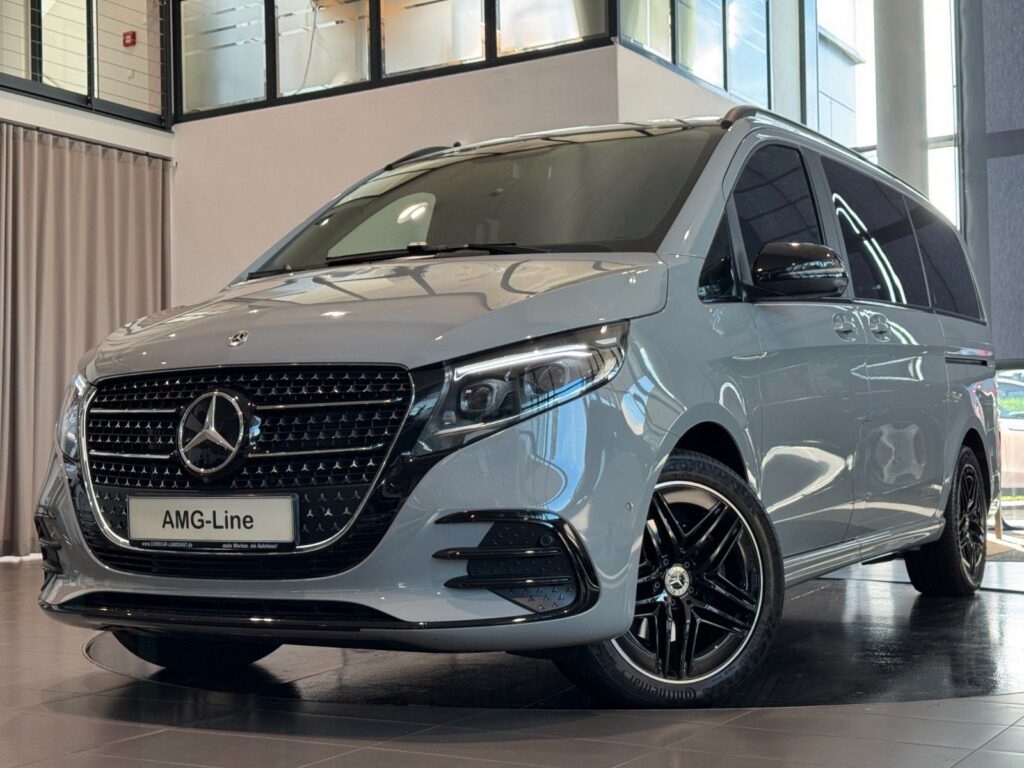 Mercedes-Benz V 300d lang 4M AMG MBUX Sbel Sthz Pano DTR AHK